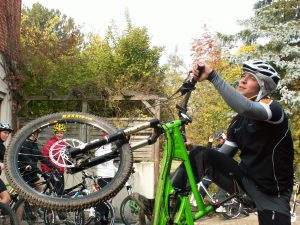 Mountainbike im Altmühltal